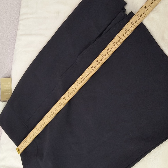 NEW Worthington Black Knit Ponte Pull On Skirt - Picture 4 of 9